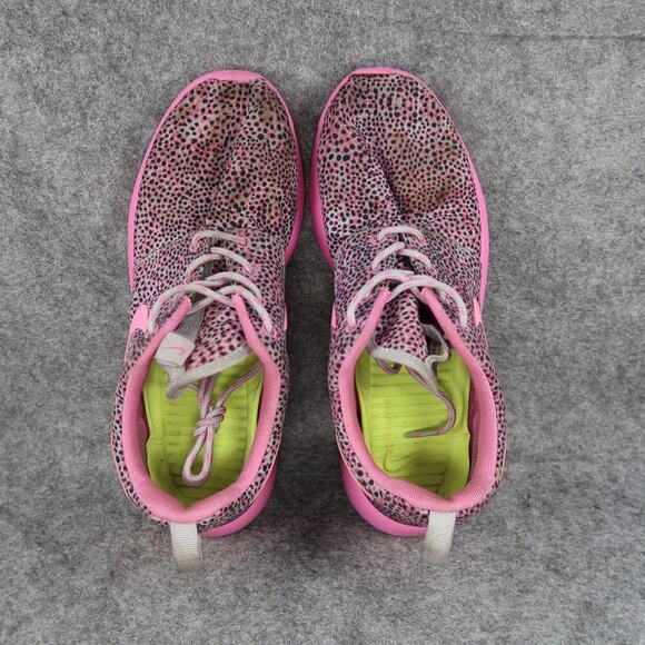 Nike Shoes Womens 7.5 Athletic Trainers Roshe Run Sneaker Casual Lifestyle Pink - Picture 6 of 12